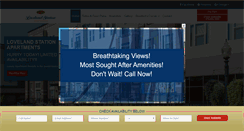 Desktop Screenshot of lovelandstationapartments.com