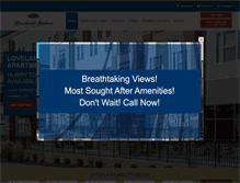 Tablet Screenshot of lovelandstationapartments.com